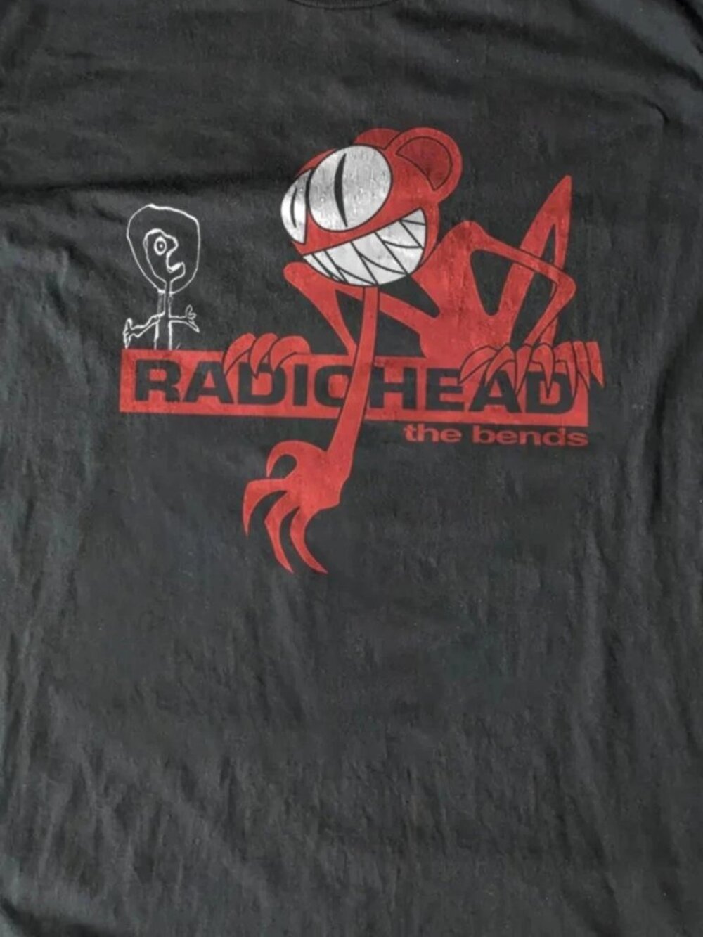 Radiohead Band Shirt, Radiohead The Bends Basic Black Unisex T Shirt